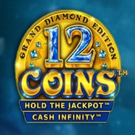 12 Coins Grand Diamond Edition slot visual from Wazdan available on stakescasino.eu.com
