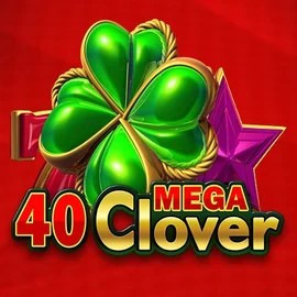 40 Mega Clover slot icon by Amusnet Interactive, available at Stake Casino