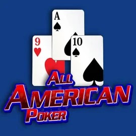 Table Games logo of All American Poker from RTG (Reel Time Gaming) at Stake Casino