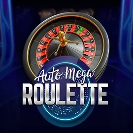Auto Mega Roulette slot visual from Pragmatic Play available on stakescasino.eu.com