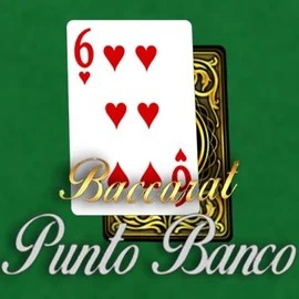 Baccarat - Punto Banco online game logo by Red Tiger Gaming on stakescasino.eu.com