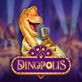 Dinopolis slot visual from Push Gaming available on stakescasino.eu.com