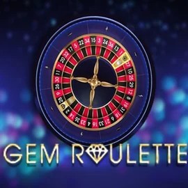 Gem Roulette online game logo by iSoftBet on stakescasino.eu.com