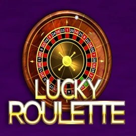 Lucky Roulette logo by Belatra Games Stake Casino