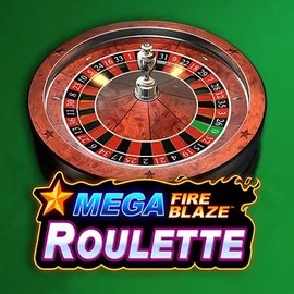 Official Table Games logo: Mega Fire Blaze Roulette by Playtech at Stake Casino