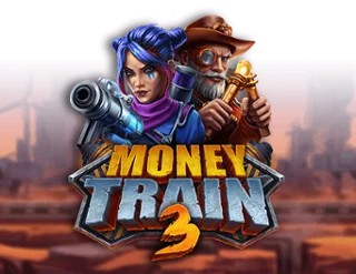 Money Train 3 logo by Relax Gaming at Stake Casino
