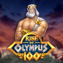 Rise of Olympus 100 logo by Play'n GO at Stake Casino