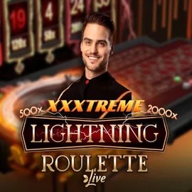 XXXtreme Lightning Roulette logo by Evolution Stake Casino